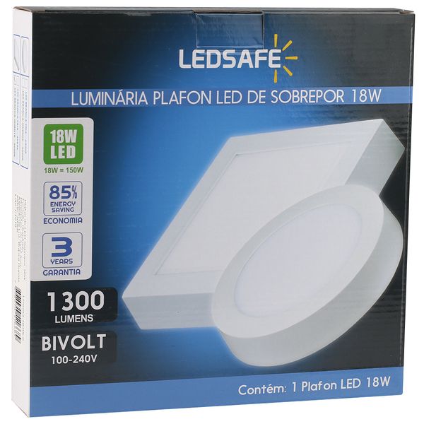Luminaria-Plafon-18w-LED-Sobrepor-Branco-Quente-4