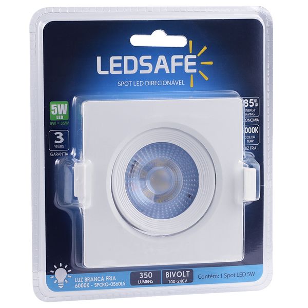 Spot-LED-de-Embutir-5W-Quadrado-|-Ledsafe®-03