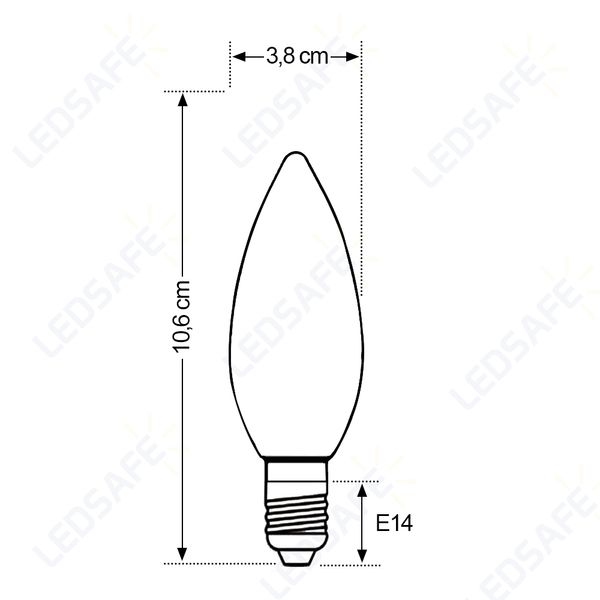 Lampada-LED-Vela-Ultraled-Transparente-3W-E14-Bivolt-Golden®-Luz-Branca-03