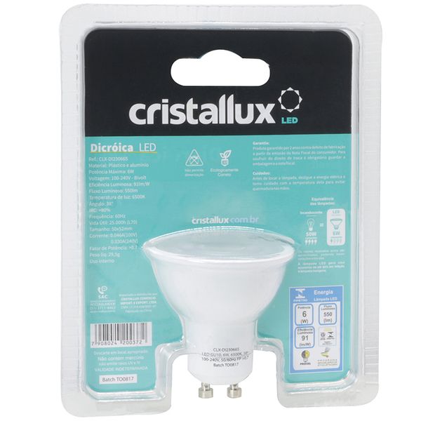 Lampada-LED-Dicroica-6W--Cristallux-LED-Bivolt-GU10--Branco-Frio-6500K-02