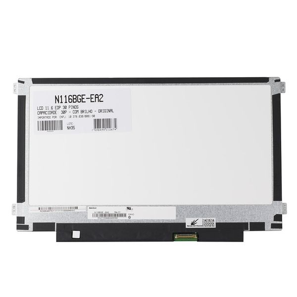 Tela Notebook Acer Chromebook 11 Cb3 132 C5gz 11 6 Led Slim baterias