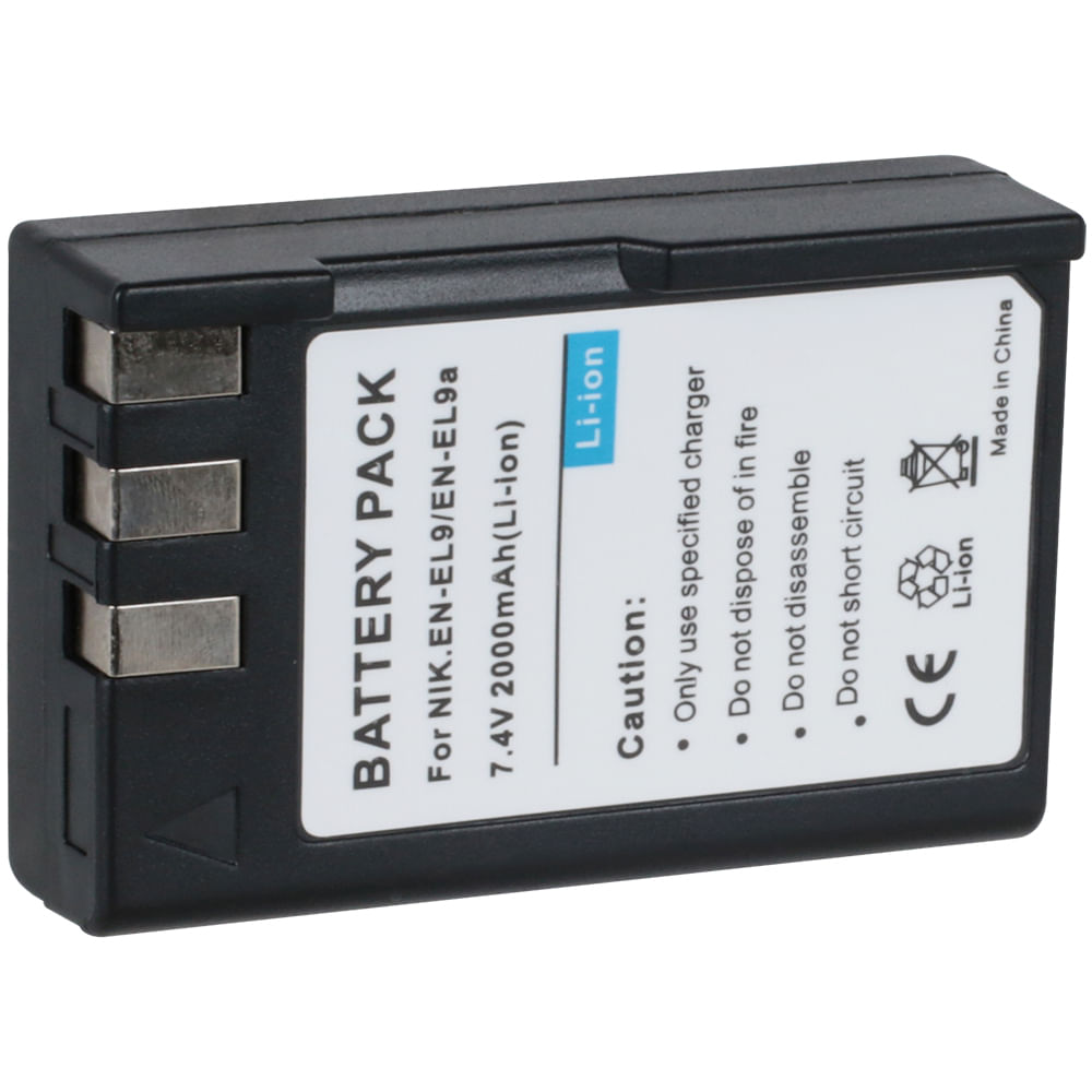 Bateria para Camera Nikon D40 D40x D60 D3000 D5000 ENEL9 bbbaterias