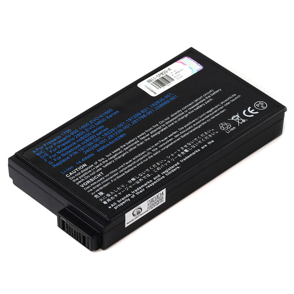 Bateria-para-Notebook-Compaq-Part-number-PPB004A-1 Bateria-para-Notebook-Compaq-Part-number-PPB004A-1