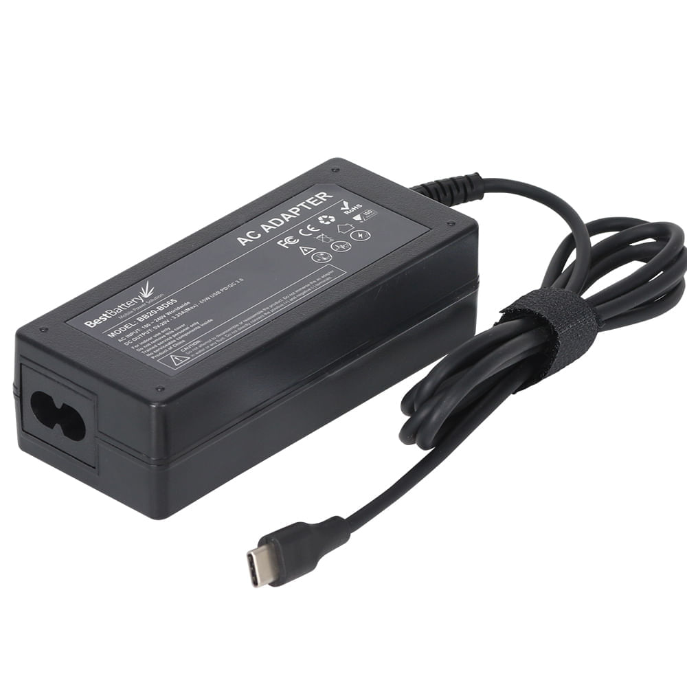 Fonte Notebook 20V 3.25A 65W - Conector USB-C - Imagem 2