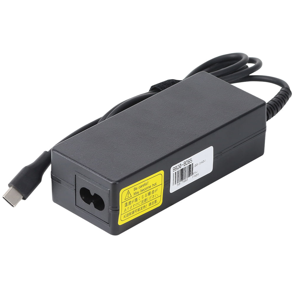 Fonte Notebook 20V 3.25A 65W - Conector USB-C - Imagem 3