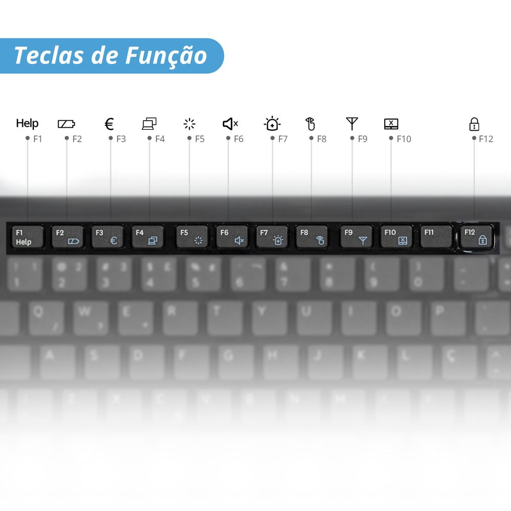 Teclado para Notebook Samsung RF511 - BestBattery