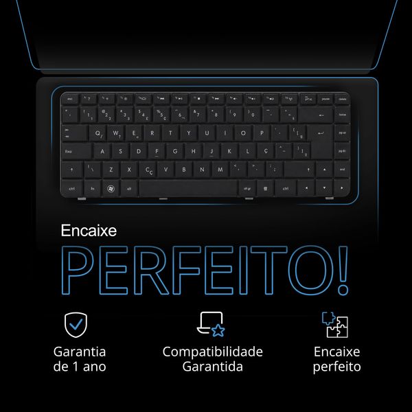 Teclado para Notebook HP Compaq Presario CQ42-220br-4?v=20260609152829