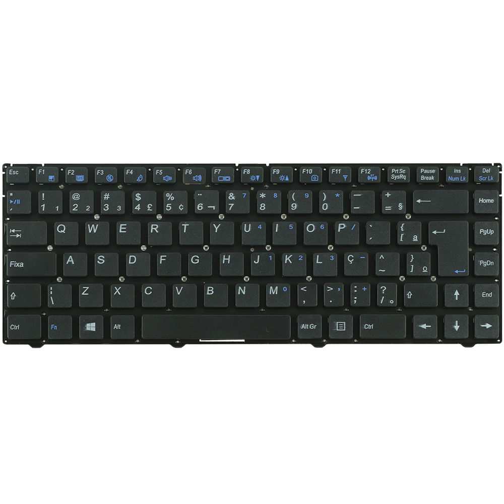 Teclado-para-Notebook-Itautec-W7730-1 Teclado-para-Notebook-Itautec-W7730-1