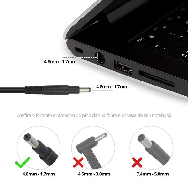Fonte Carregador para Notebook HP pavilion 14-B010us-3?v=20241230173024