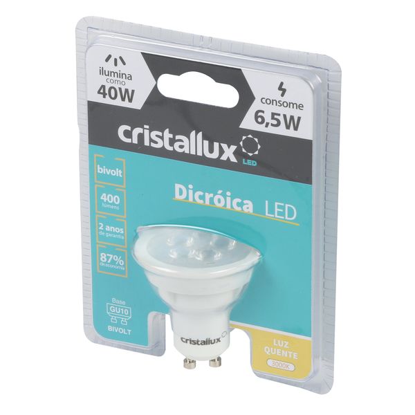 Lampada-LED-Dicroica-65W-Cristallux-LED-Bivolt-GU10-1
