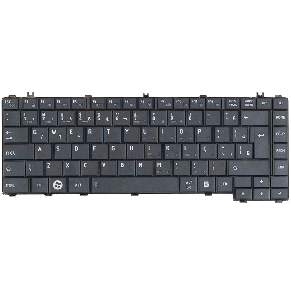 Teclado-para-Notebook-Toshiba-9ZN4VGV-00F-1 Teclado-para-Notebook-Toshiba-9ZN4VGV-00F-1