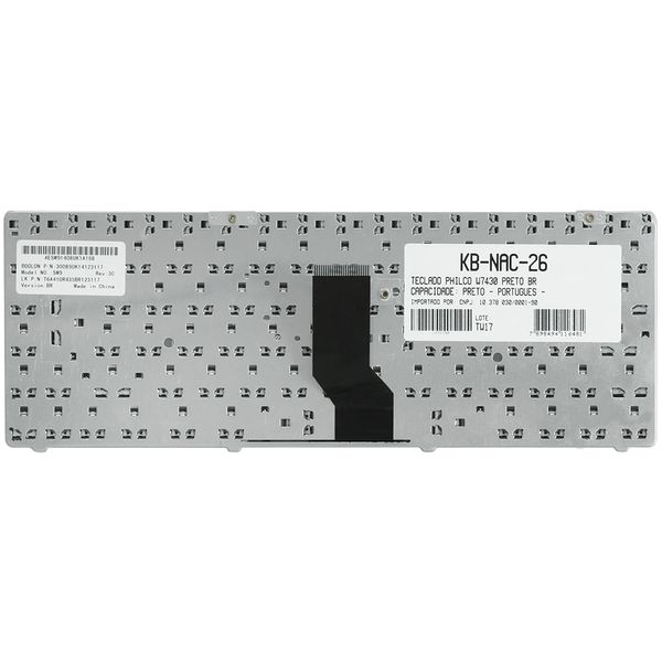 Teclado-para-Notebook-Itautec-7430-2 Teclado-para-Notebook-Itautec-7430-2