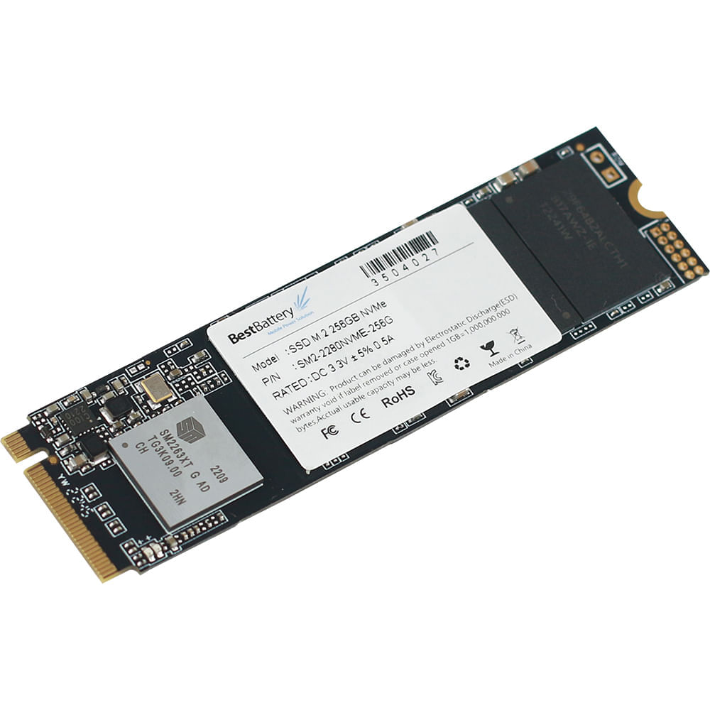 HD SSD M.2 2280 PCIe NVMe para Acer Aspire 5-A517-51g - BBDI