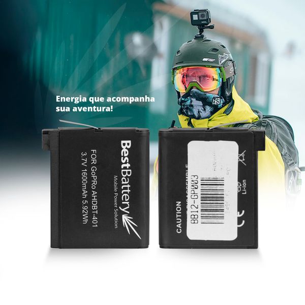 Bateria para Camera GoPro Hero 4 Silver-3?v=20260210102035