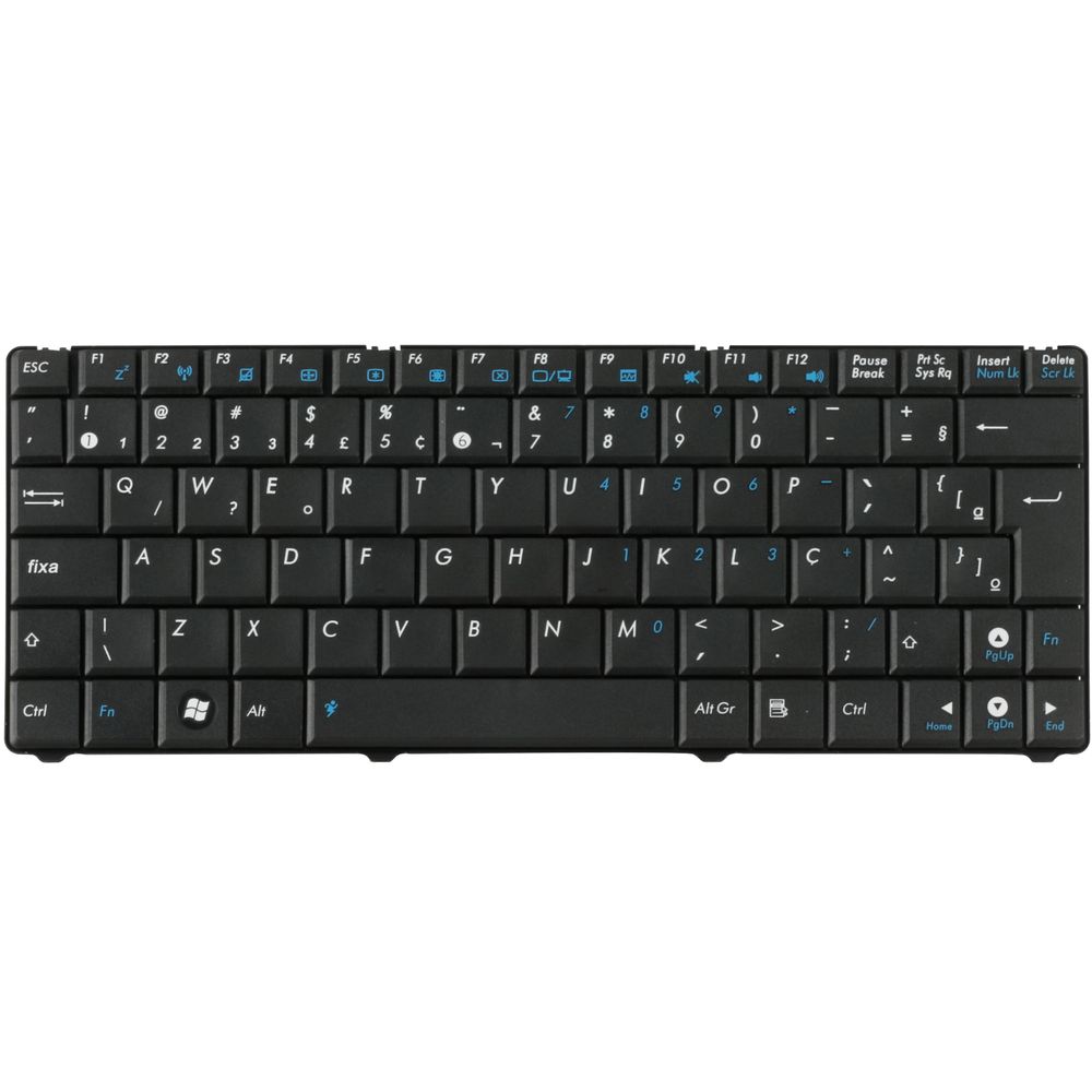 Teclado-para-Notebook-Asus-Eee-PC-1001ha-1 Teclado-para-Notebook-Asus-Eee-PC-1001ha-1
