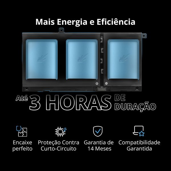 Bateria para Notebook Dell H5CKD-4?v=20260507151006