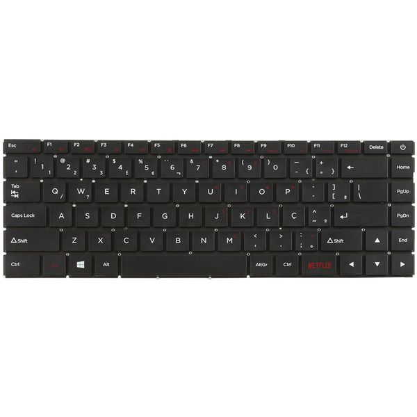Teclado-para-Notebook-Positivo-Motion-C41TC-1 Teclado-para-Notebook-Positivo-Motion-C41TC-1