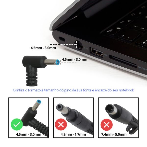 Fonte-Carregador-para-HP---19.5V-3.33A-65W-4.5mm-x-3.0mm-3