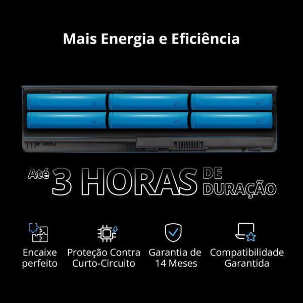 Bateria para Notebook HP Pavilion G4-1130BR-4?v=20260318161759