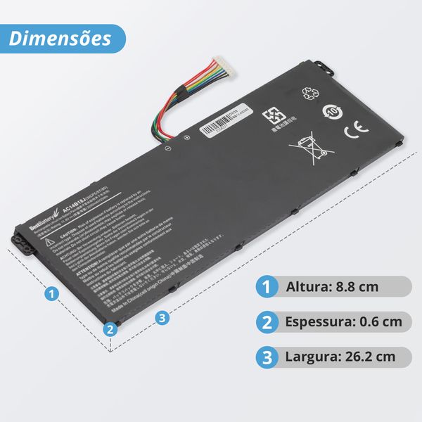 Bateria para Notebook Acer Chromebook C730-C10K-6?v=20250109095048