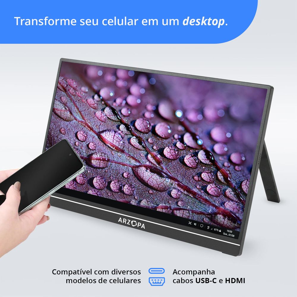 Monitor Portatil 17.3 1920x1080 IPS Full HD - BestBattery