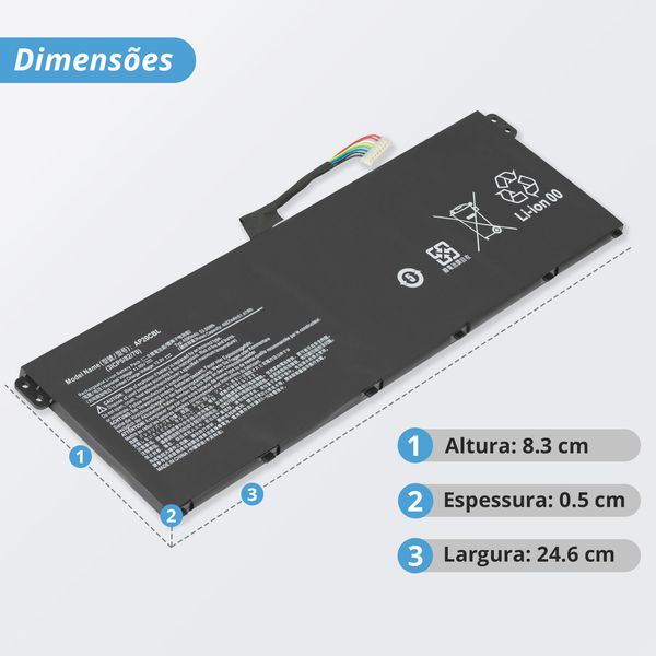 Bateria para Notebook Acer Aspire Vero AV15-51-76YC-6?v=20250715160526