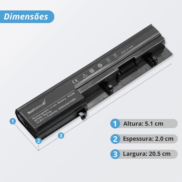Bateria para Notebook Dell V9TYF-6?v=20260414150223