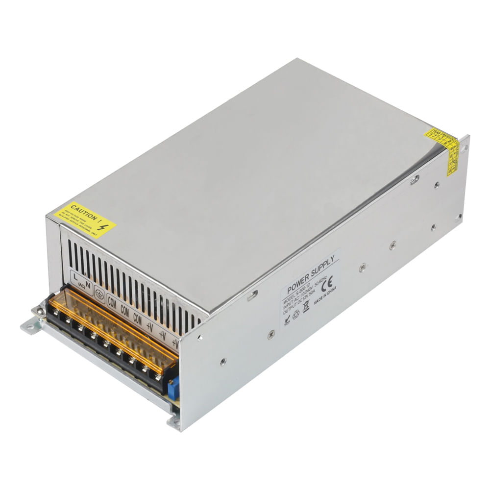 Fonte-Chaveada-12V-50A-600W-Estabilizada-Bivolt-Ledsafe---01 Fonte-Chaveada-12V-50A-600W-Estabilizada-Bivolt-Ledsafe---01